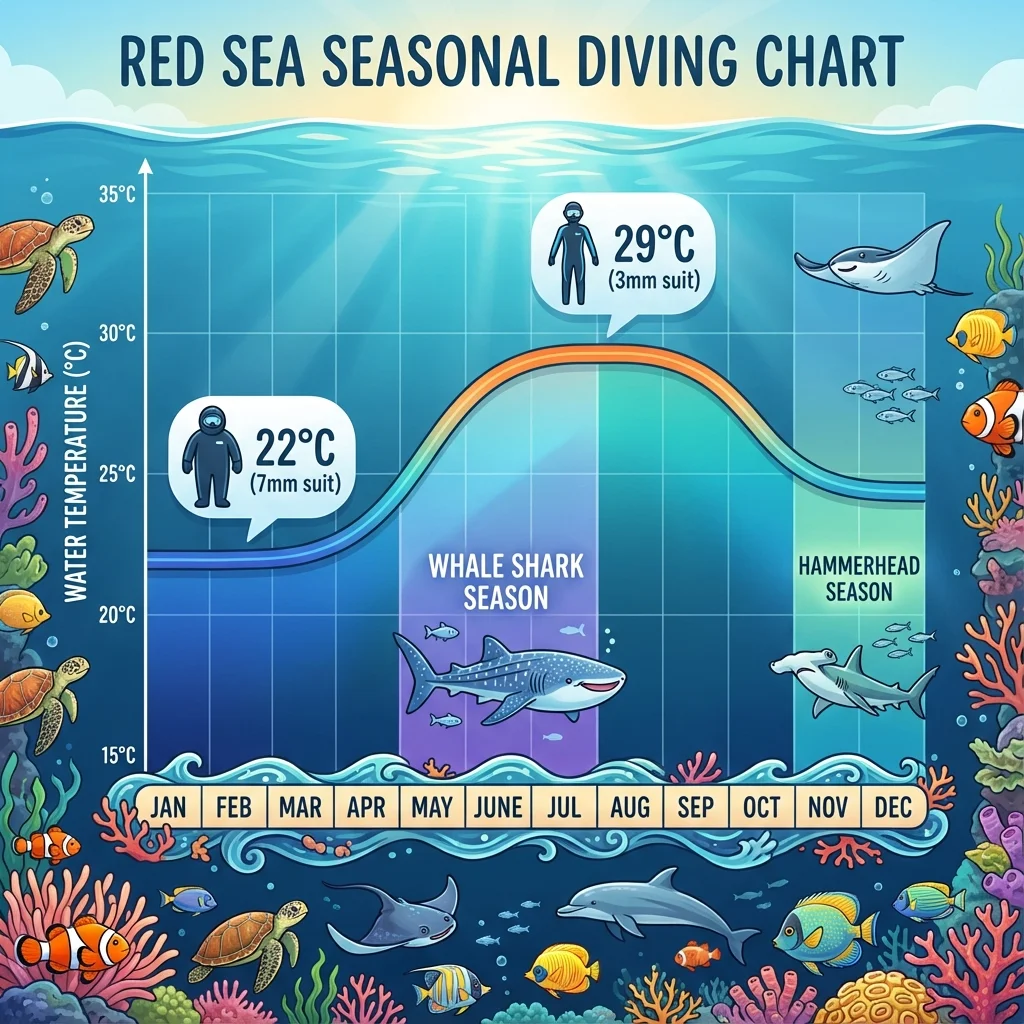 Red Sea Seasonal Chart