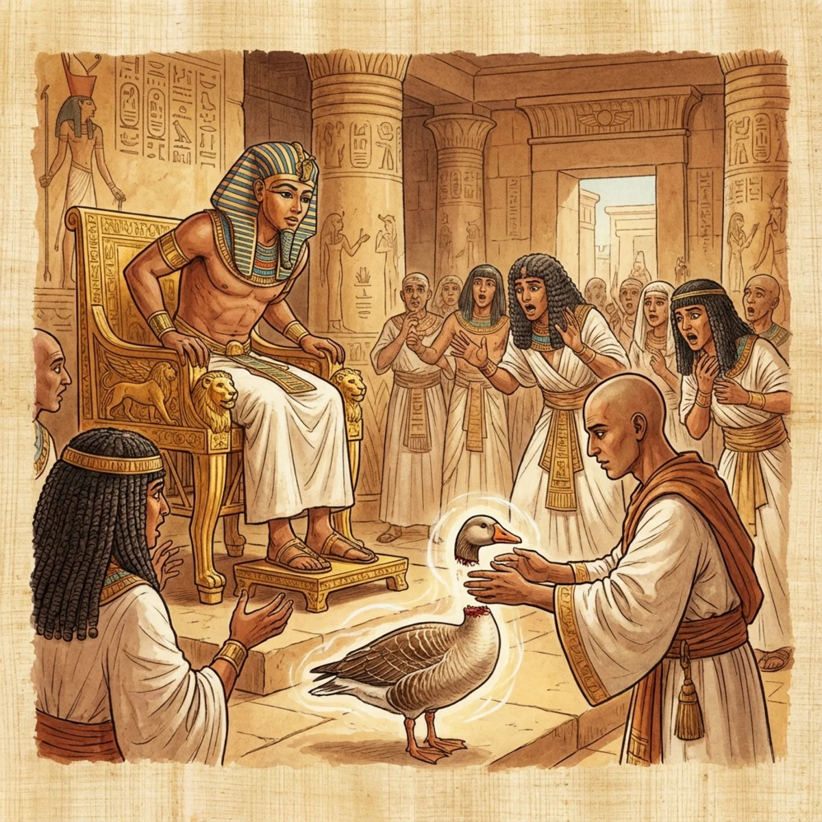 Khufu and the Magician