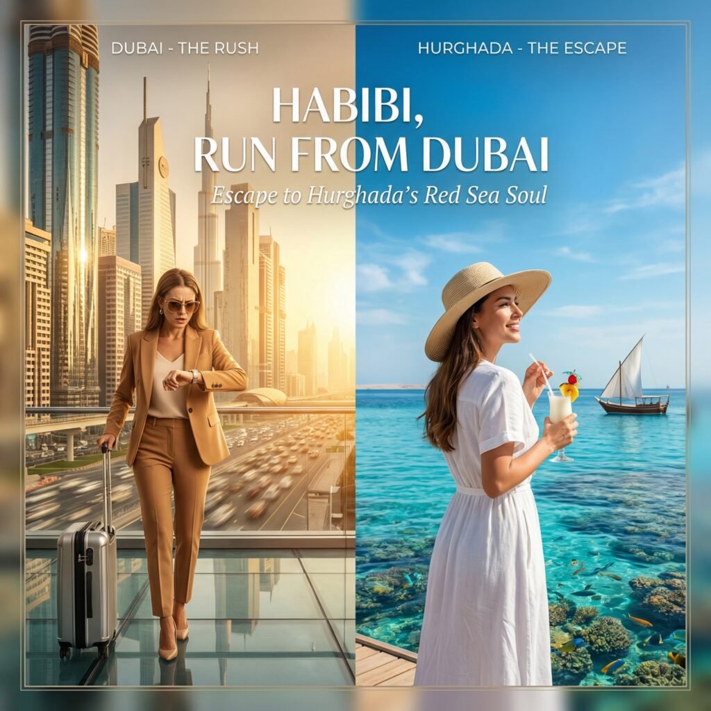 Habibi, Run From Dubai to Hurghada: Why Travelers are Swapping Glitz for Soul